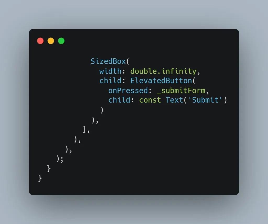 Screenshot Button submit