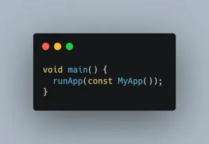 Screenshot main() function