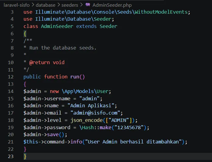 Kode halaman login dengan template SB Admin 2