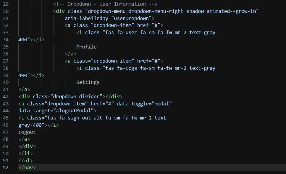 Kode UserController bagian 1
