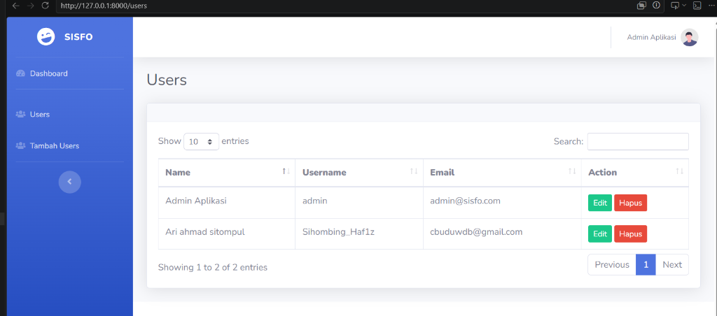 Kode edit blade php untuk form update user